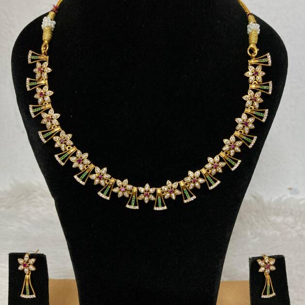 Swarna Pushpam Necklace