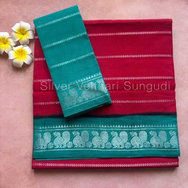Velthari Sungudi Cotton Sarees