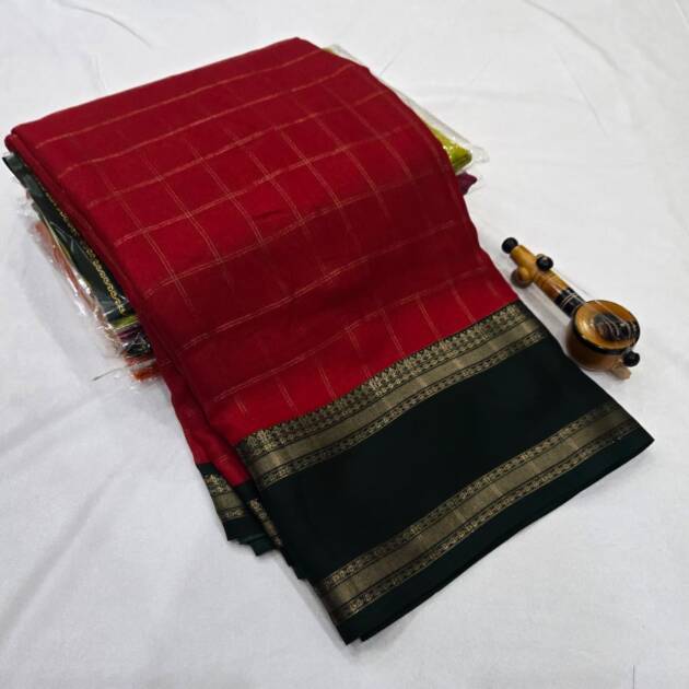 Kanchi Cotton Saree