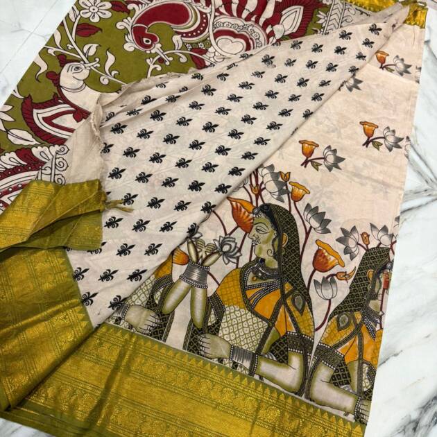 Kalamkari Silk Sarees