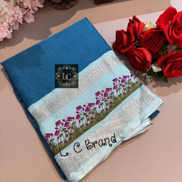 Semi Dola Crush Saree