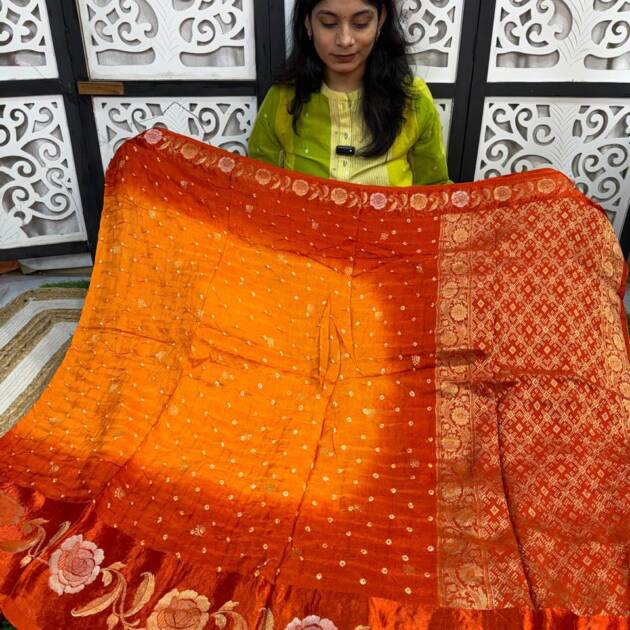 Handloom Bandini Desighn Saree