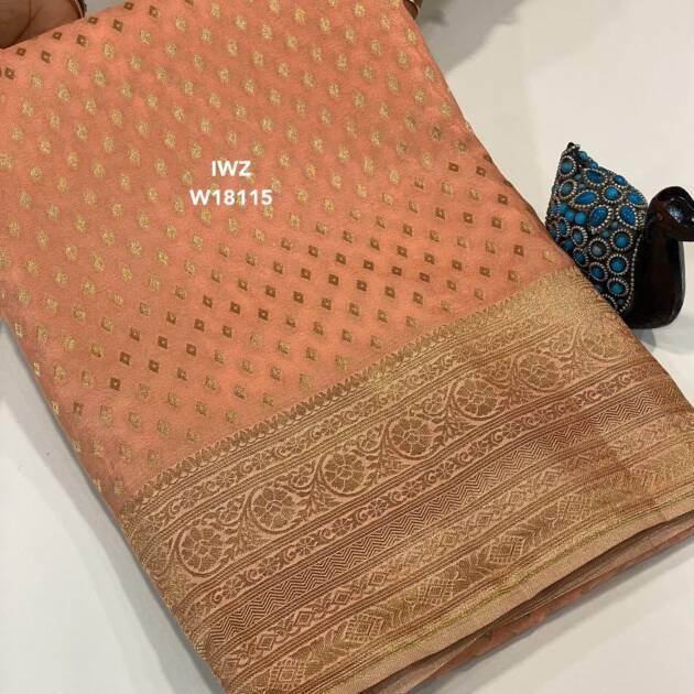 Zari Butti Silk Saree