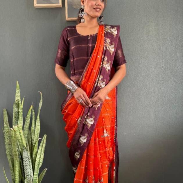 Traditional Itkal Saree